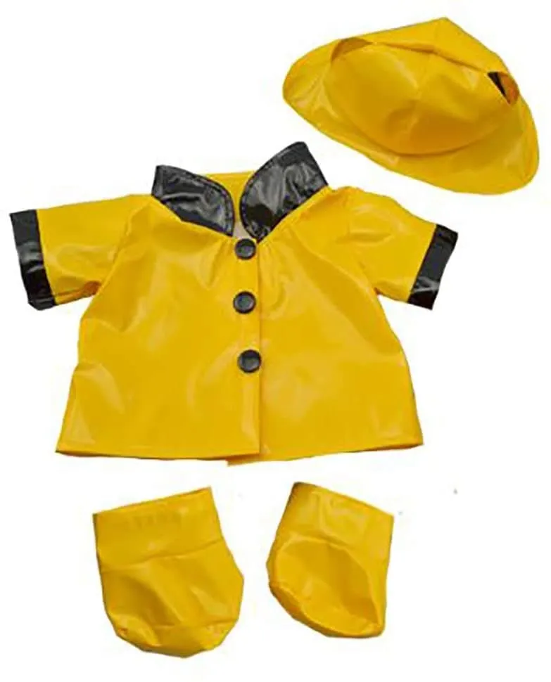 Yellow Slicker Coat with Hat/Boots Benjamin Gift Set