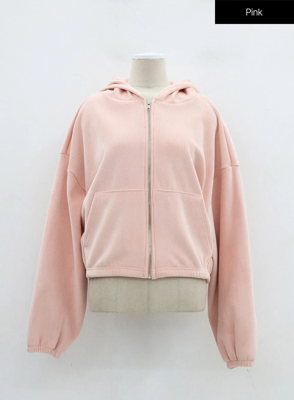 Zip-Up Hoodie And Maxi Track Skirt Set BJ318